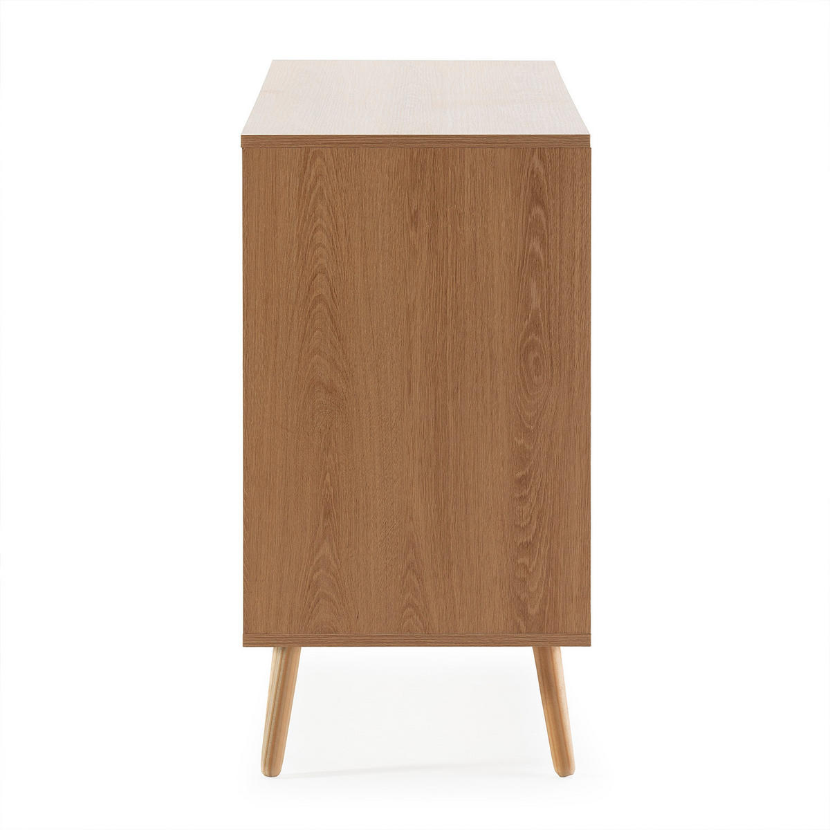 SIDEBOARD Lluvia 3 Eichentüren - Honigeiche, Holzwerkstoff (120/75/40cm)