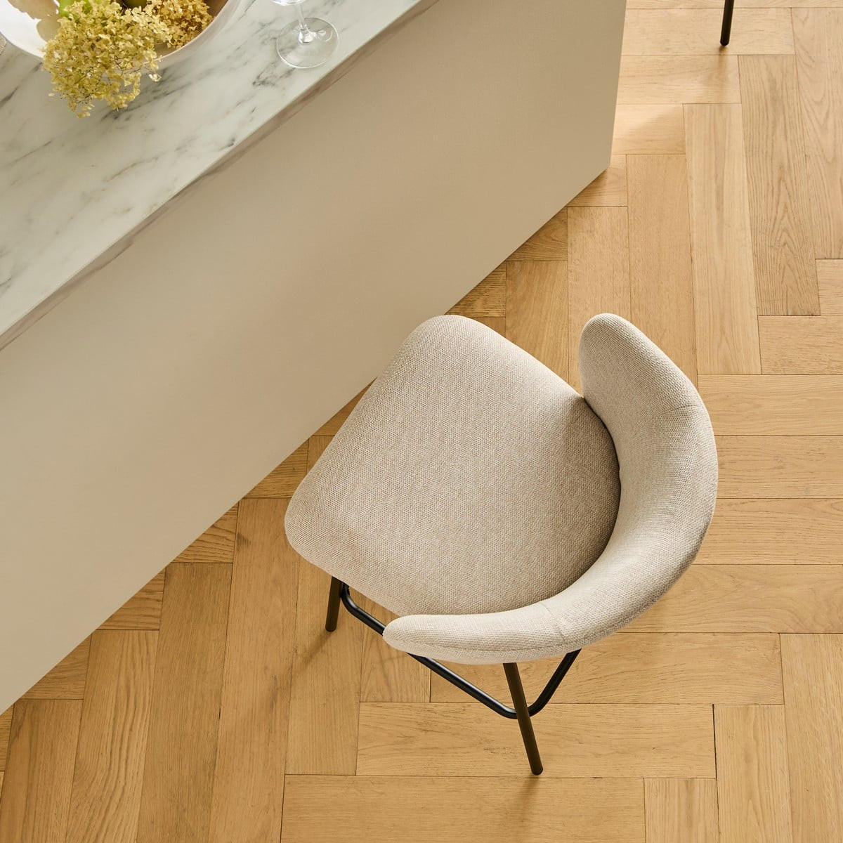 HOCKER 2er-set 89/53/50 cm - Beige, Holzwerkstoff (50/89/51cm) - Calicosy