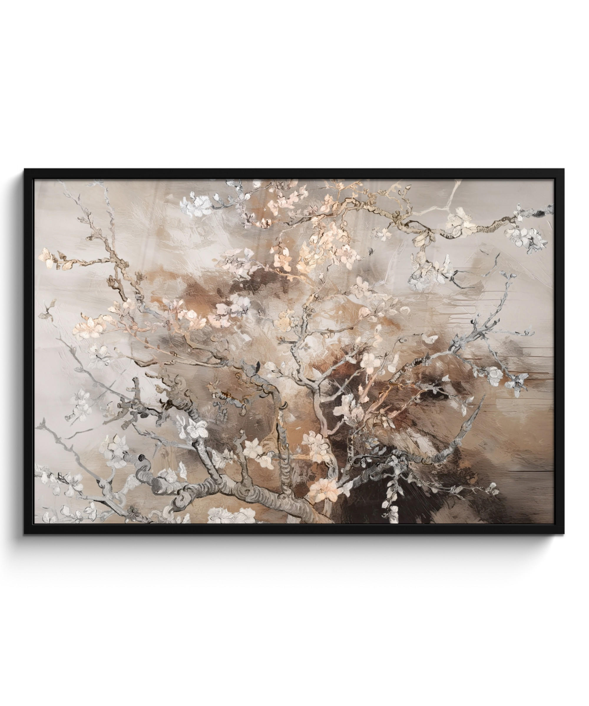 MuchoWow Poster Braun 120x80 cm