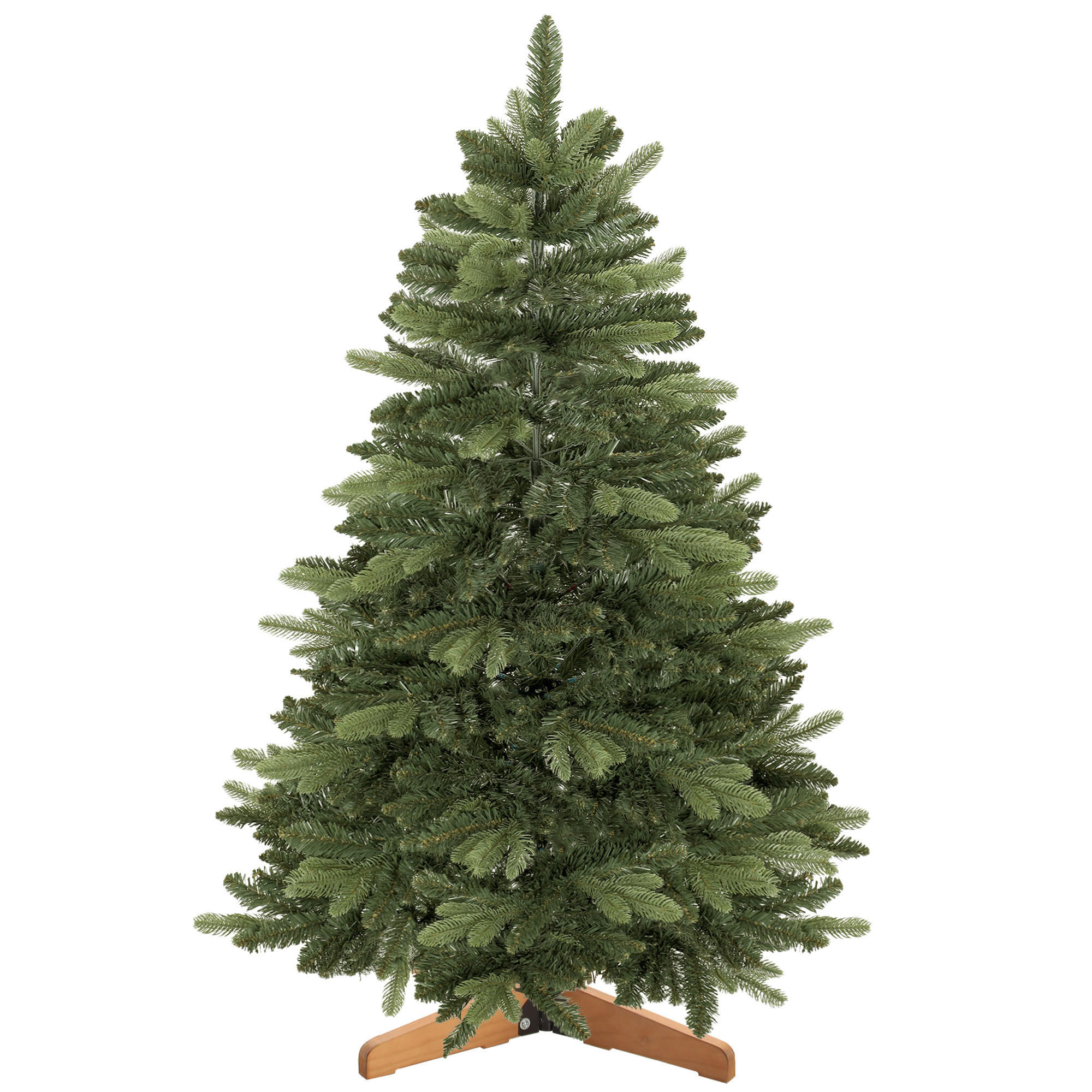 WEIHNACHTSBAUM PVC Stahl Grün - Grün, Kunststoff (150cm) - HOMCOM