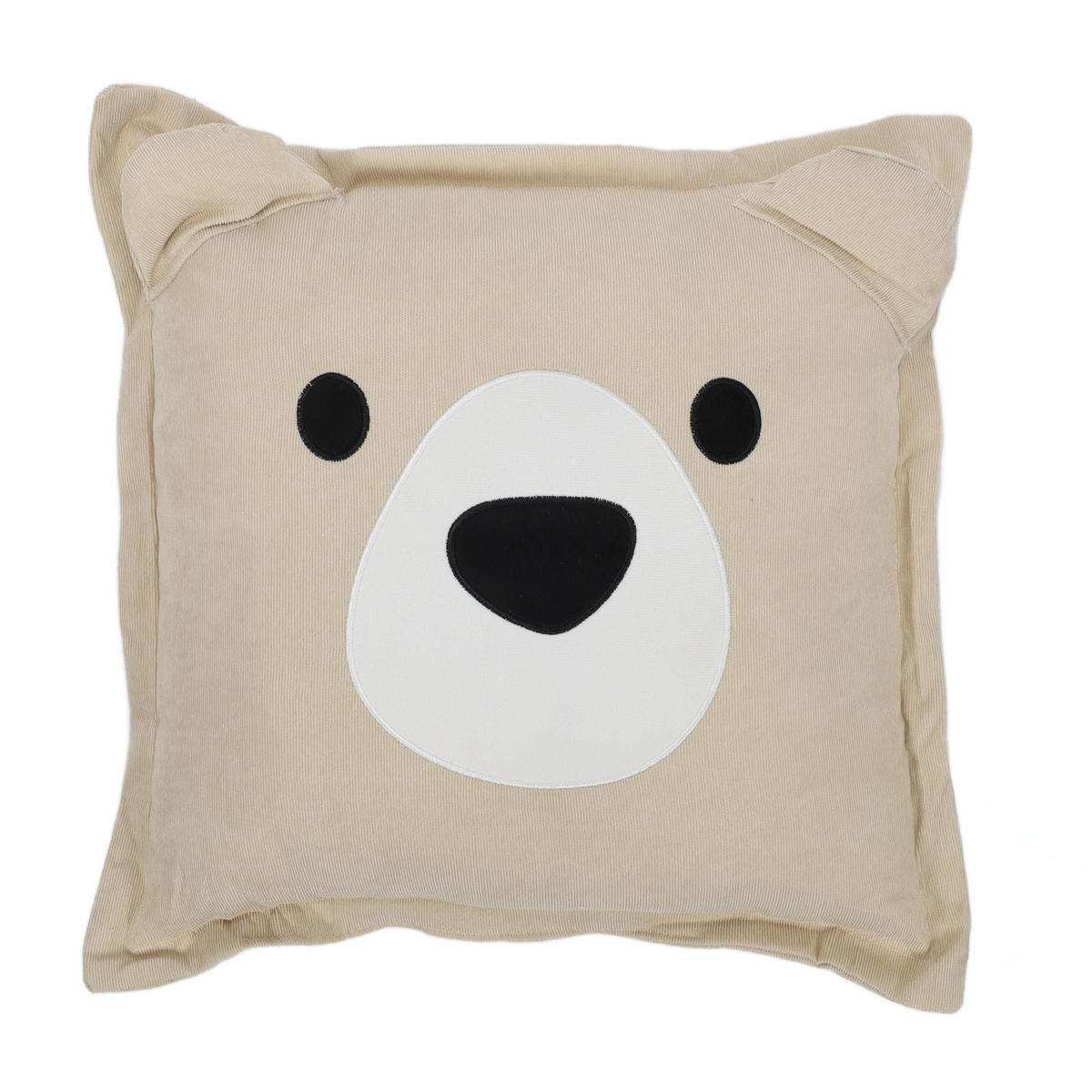 KISSEN Kinderzimmer 40/40 cm - Beige, Textil (40/15cm)
