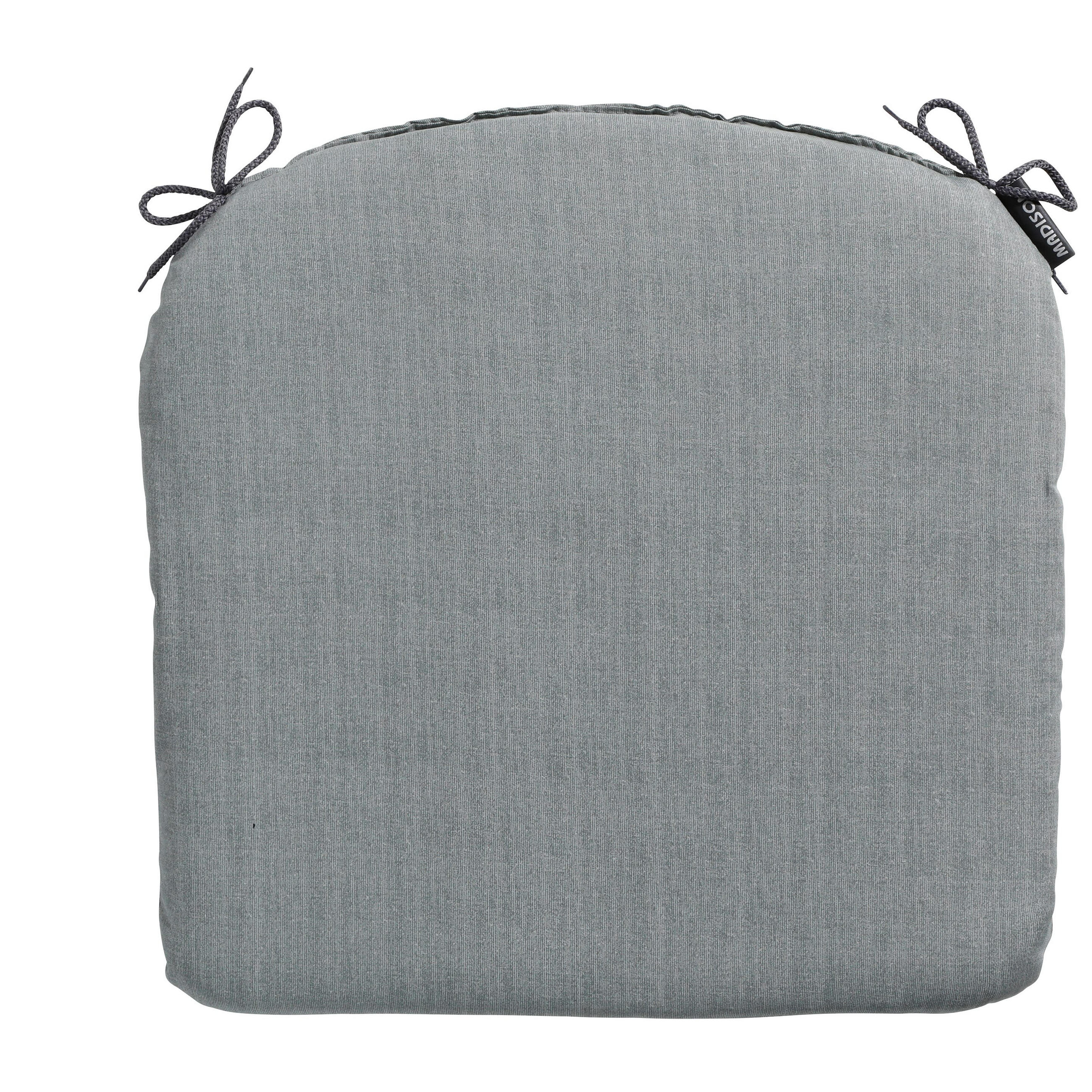 SITZKISSEN Basic 46/48 cm 4er-Set - Grau, Textil (48/4/46cm) - Madison