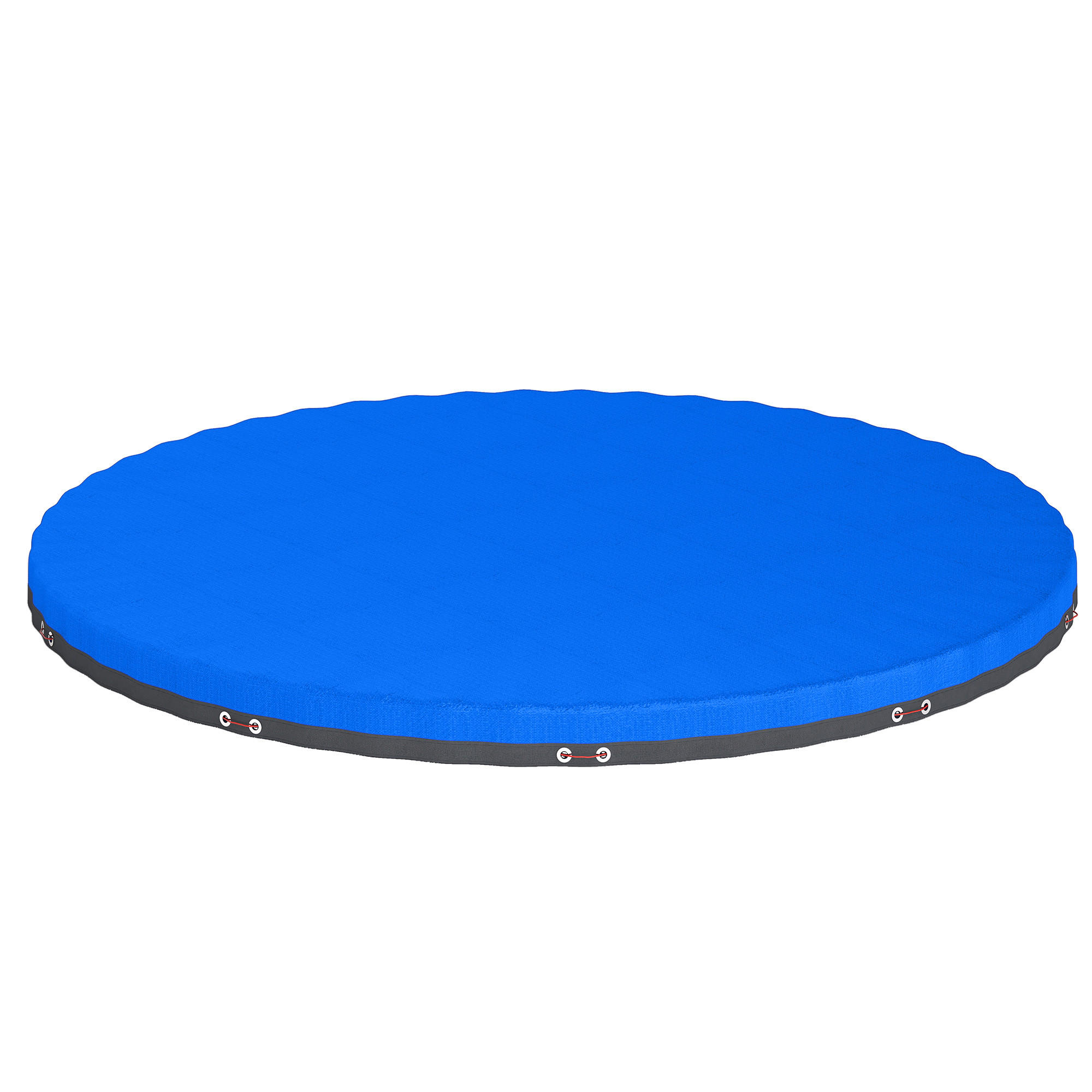 POOL-WINTERABDECKUNG PE Blau - Blau, Kunststoff (550/550cm) - Outsunny