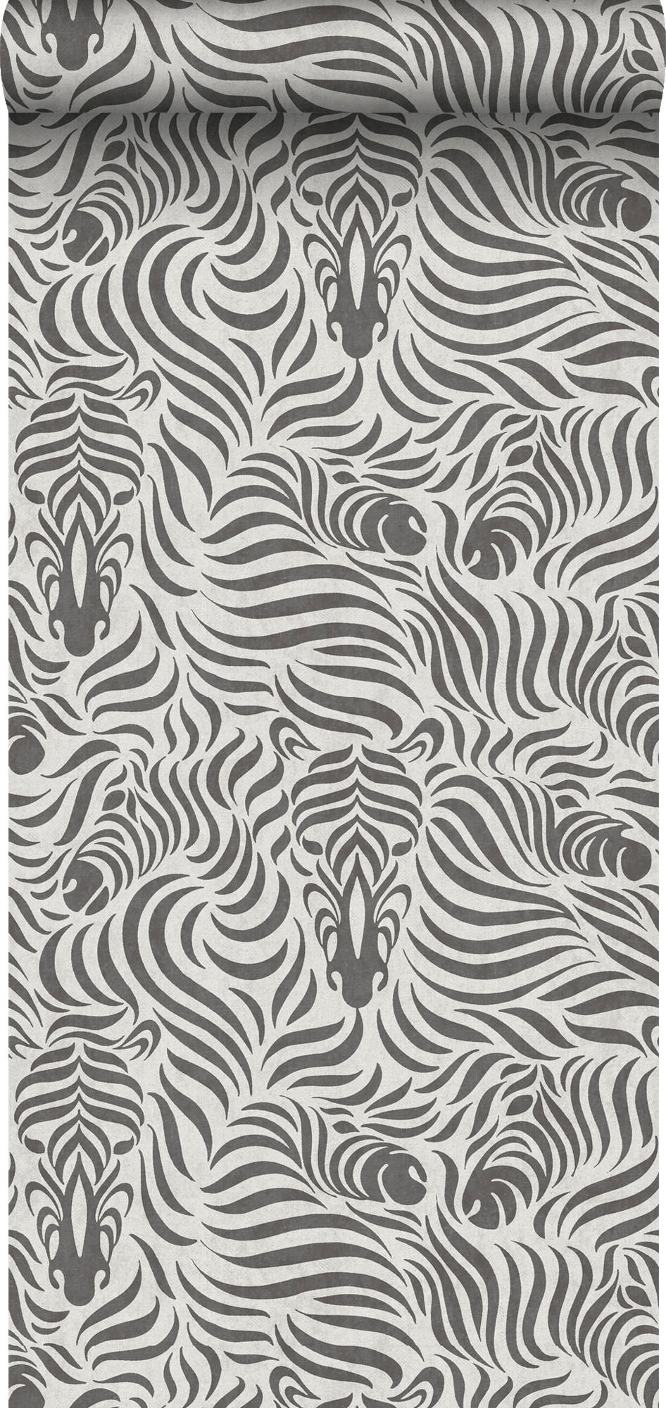 TAPETE Zebras 53 cm x 10 m - Schwarz, Papier (53/1000cm) - Sanders & Sanders
