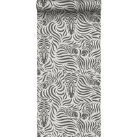 TAPETE Zebras 53 cm x 10 m - Schwarz, Papier (53/1000cm) - Sanders & Sanders