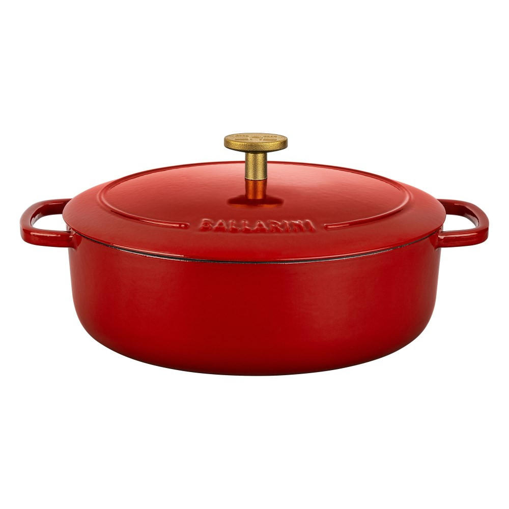 TOPF Rot 23/23/7.6 cm 750035590 - Rot, Metall (23cm) - Ballarini