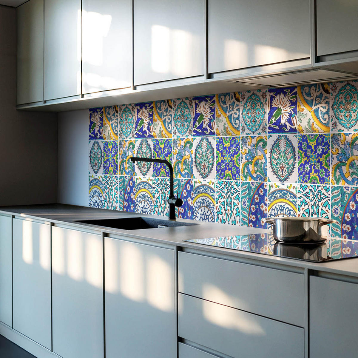 WANDPANEEL 120x60 cm selbstklebend Cordalla - Dunkelblau, Kunststoff (60/1.6/120cm) - Wallfluent