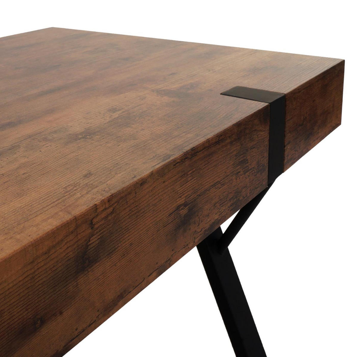 COUCHTISCH eckig Wildeiche Dekor - Wildeiche, Holz (60/110/43cm) - Jamb