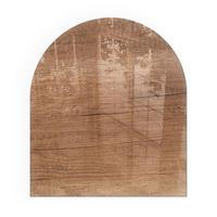 GLASPLATTE für Kamin 80x70 cm - Braun, Glas (80/70/0.4cm) - TULUP