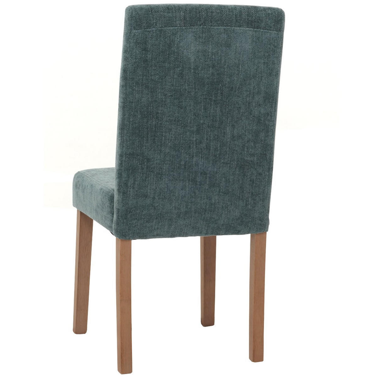 ESSZIMMERSTUHL 4er-Set klassisch und zeitlos 90x42x50cm Sitzhöhe 47cm Stoff/Textil Chenille Holz naturfarbene Beine Grün - Grün, Textil (42/90/50cm) - CHEFGASTRO