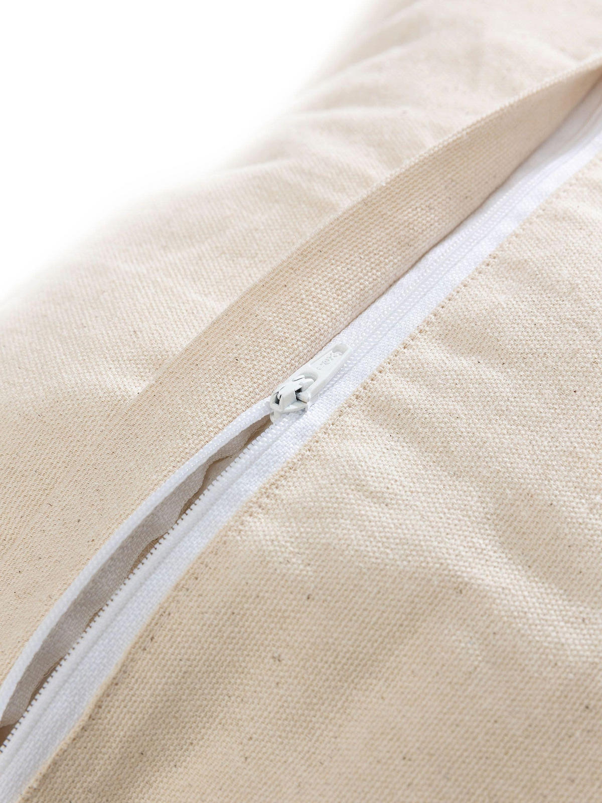 KISSENBEZUG Nadia Grau 45x45 cm - Grau, Textil (45/45cm) - benuta Nest