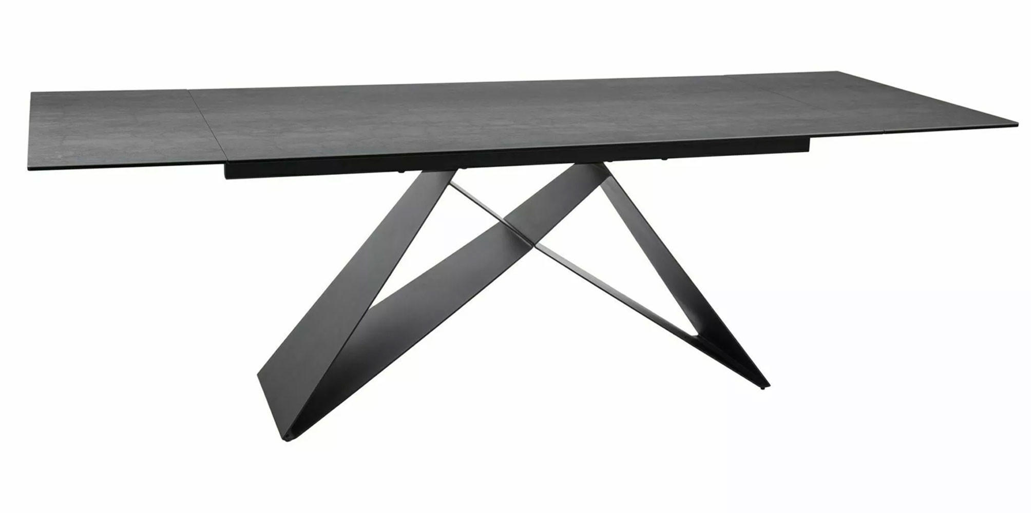 Feldmann-Wohnen Esstisch Grau 240x77x90 cm