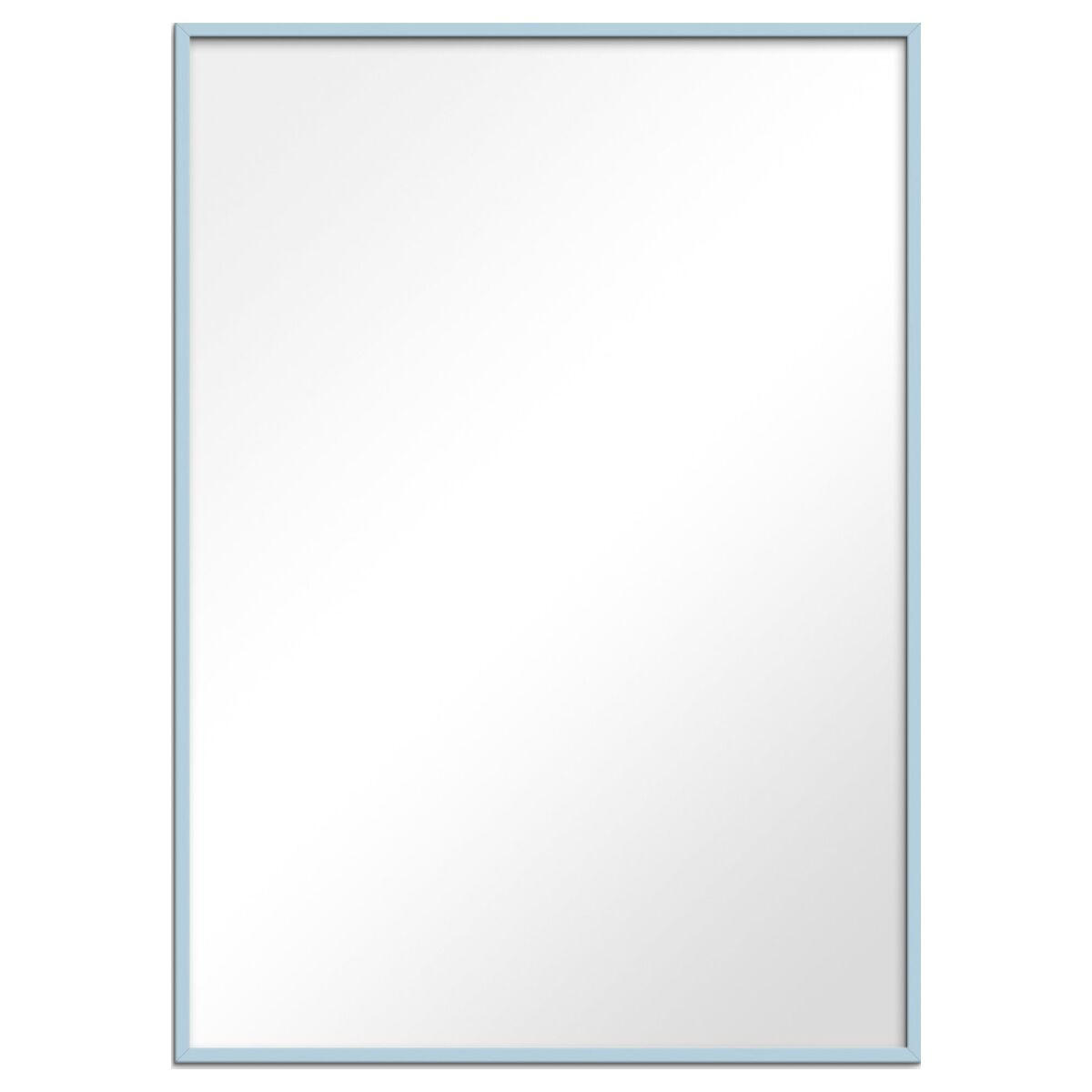 SPIEGEL – Himmelblaues Holz - Blau, Glas/Holz (40/50/2cm) - Poster&Frame