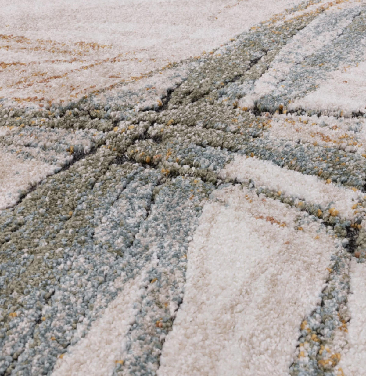 TEPPICH Flachgewebe PHANTOM Blau 120 x 170 cm - Blau, Textil (120/170cm) - Novatrend