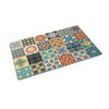 FUSSMATTE 60 x 40 cm Portugiesische Keramik - Blau, Textil (60/40cm) - TULUP