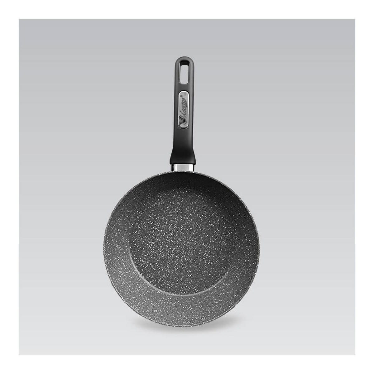 CRÊPEPFANNE Grau 46/26/7 cm MR122326 - Grau, Metall (26cm) - Maestro 