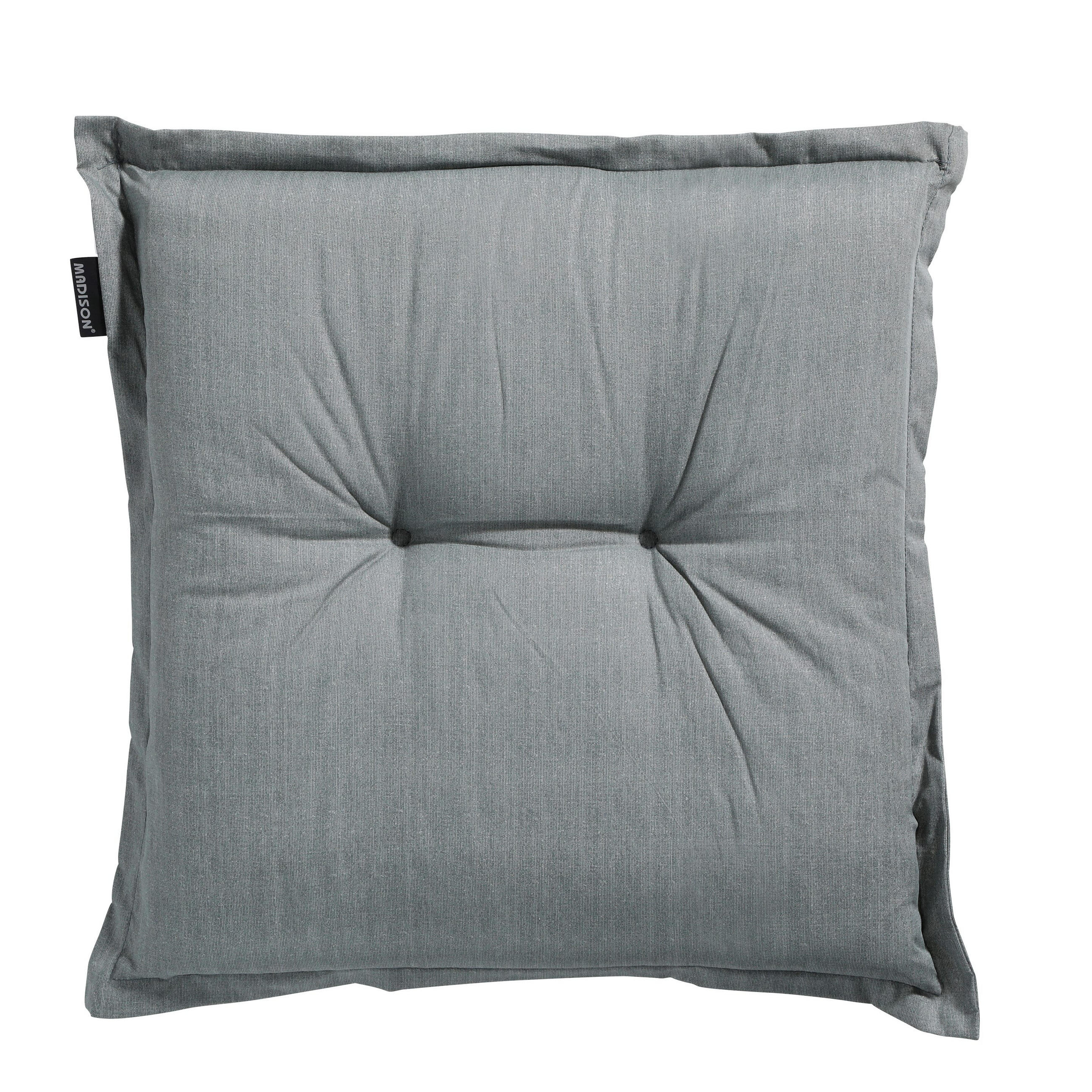 SITZKISSEN Basic 50/50 cm 4er-Set - Grau, Textil (50/5/50cm) - Madison