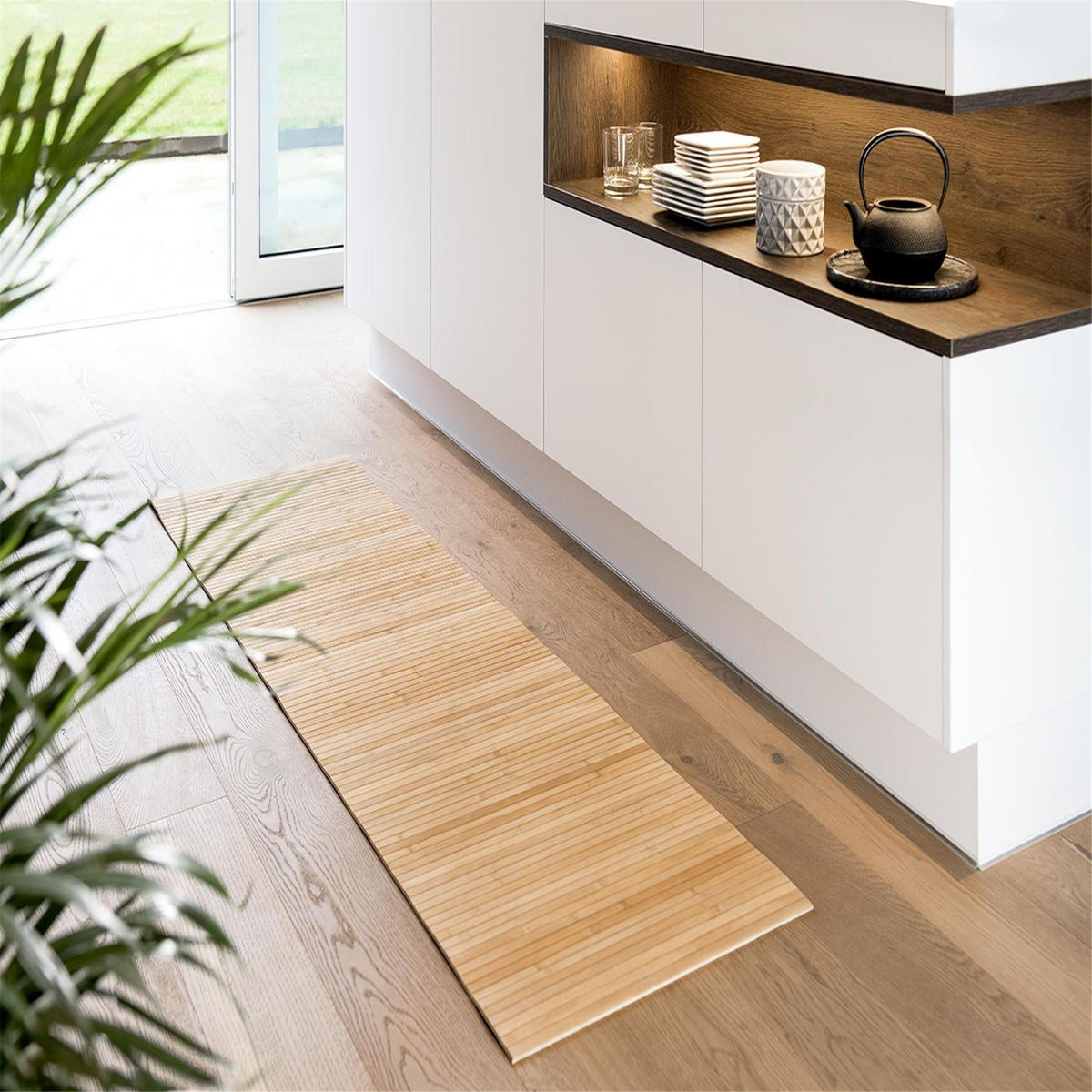 BADEMATTE SALZBURG - Naturfarben, Naturmaterialien (50/180cm) - WohnDirect
