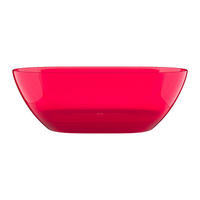 FREISTEHENDE Badewanne - 1 Person - harz - rot Spavo - Rot, Kunststoff (160/56/72cm) - Vente-Unique