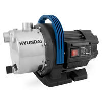 GARTENPUMPE GP12050 (1200W, 5.000 l/h, Förderhöhe max. 50m, Ansaughöhe max. 8m) - Schwarz, Kunststoff (22.1/23.7/37.1cm) - HYUNDAI