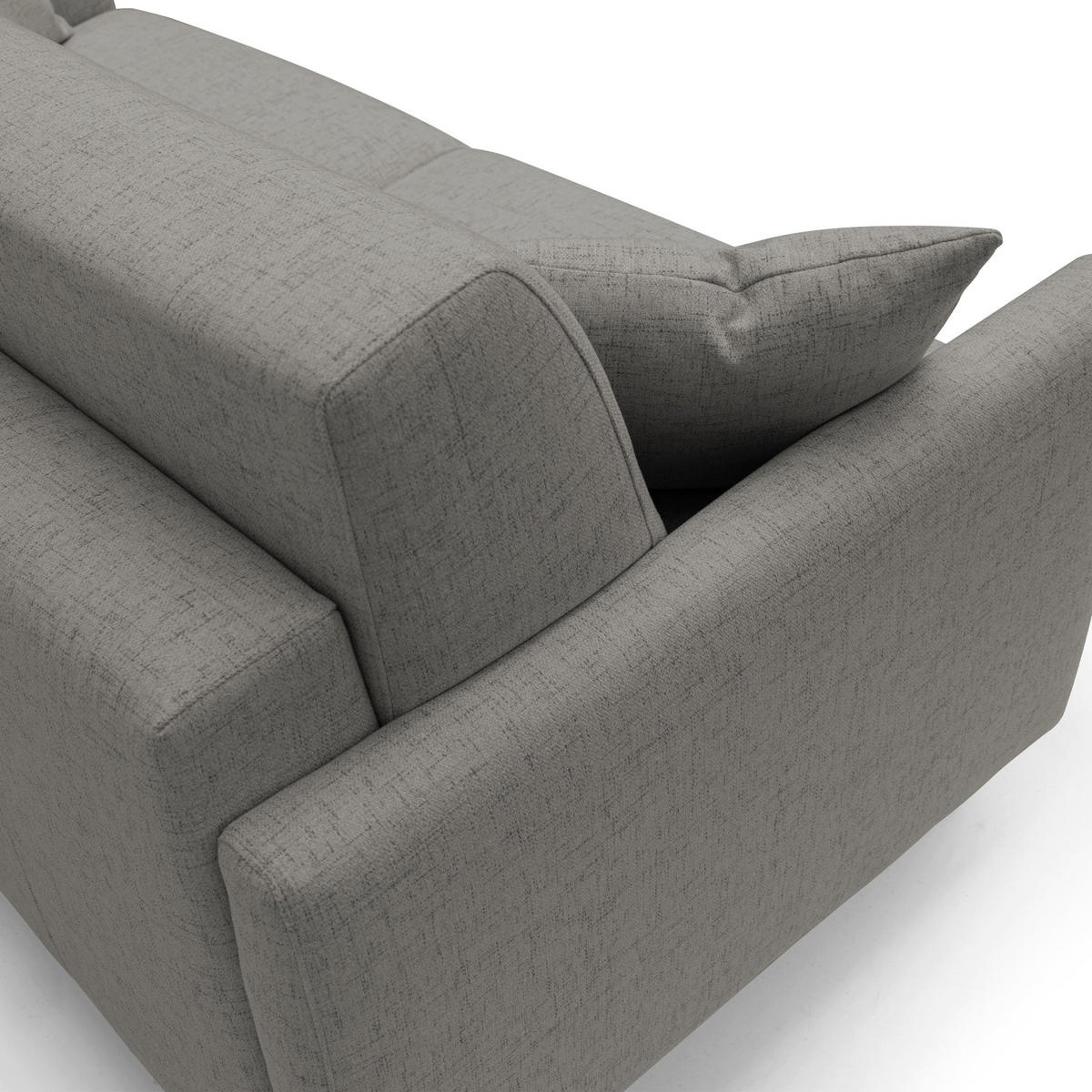 SCHLAFSOFA Edgar - Taupe, Textil (200/94/97cm) - Divani.store