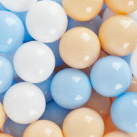 BÄLLE für Bälldebad 100 Stück Beach - Multicolor, Kunststoff (35/20cm) - Bieco Spielwaren