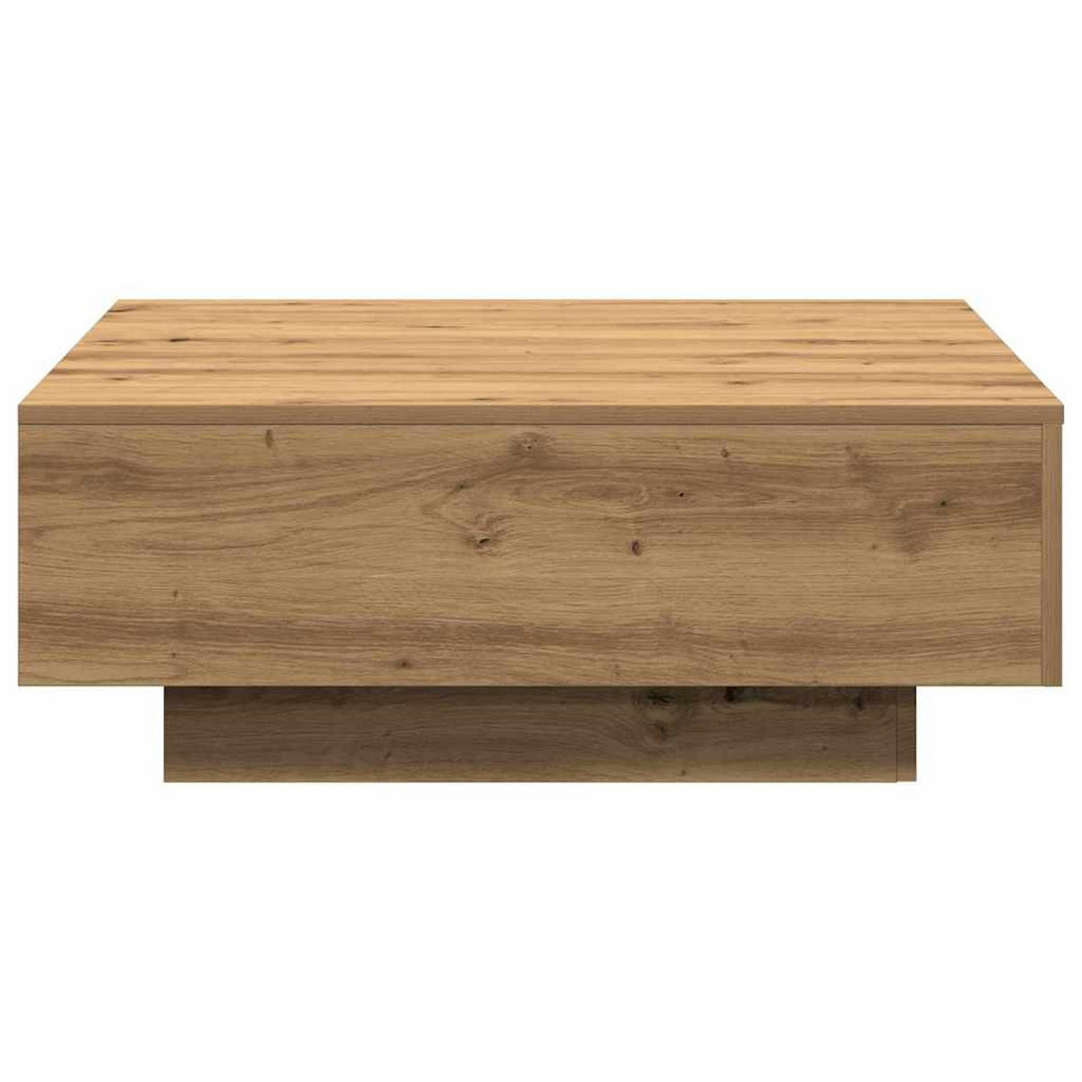 COUCHTISCH Artisan-Eiche 80/80/31 Cm - Braun, Holzwerkstoff (80/80/31cm) - vidaXL