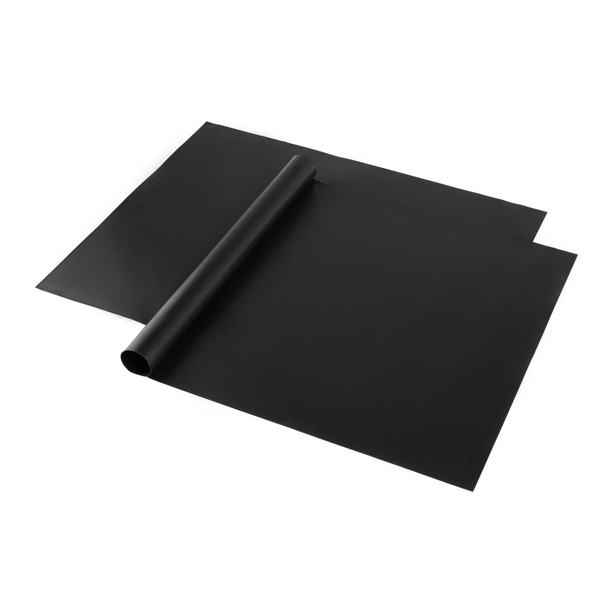 DAUERBACKFOLIE Kiki Schwarz, 2 er-Set - Schwarz, Glas (40/0.01cm) - Mömax