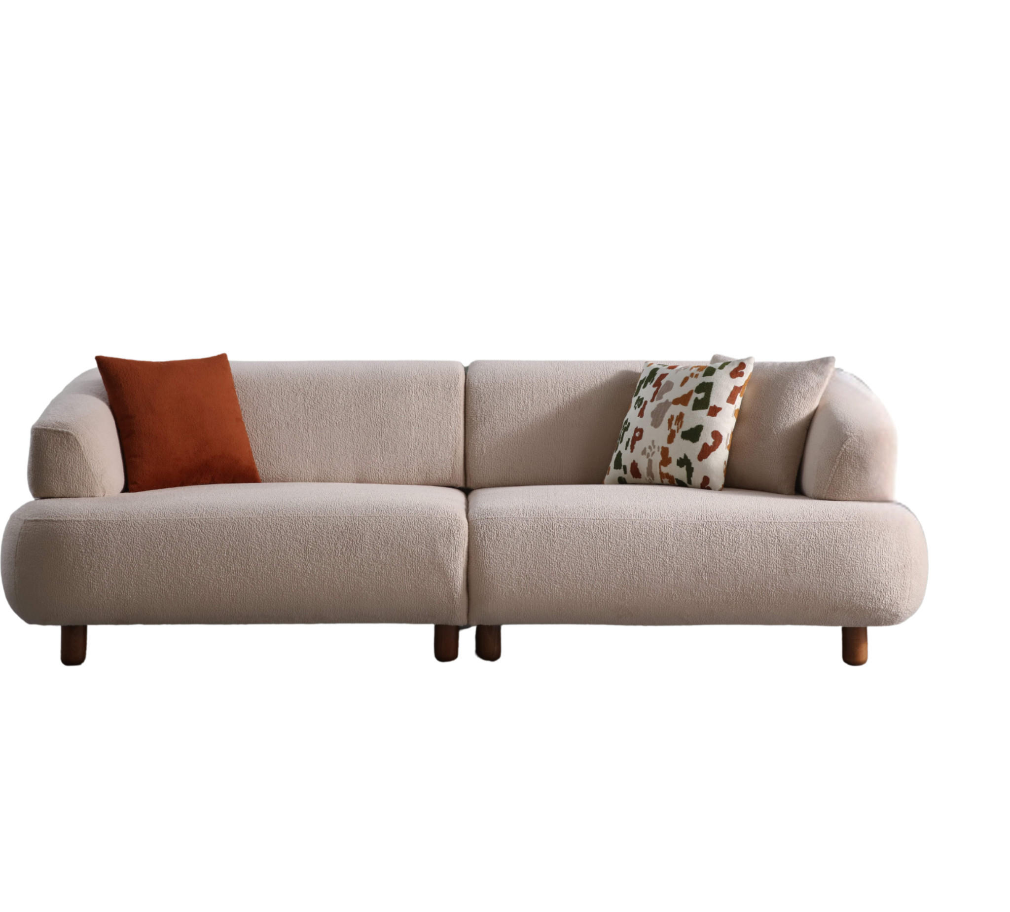 Villa Möbel 2-Sitzer Beige 190x78x110 cm