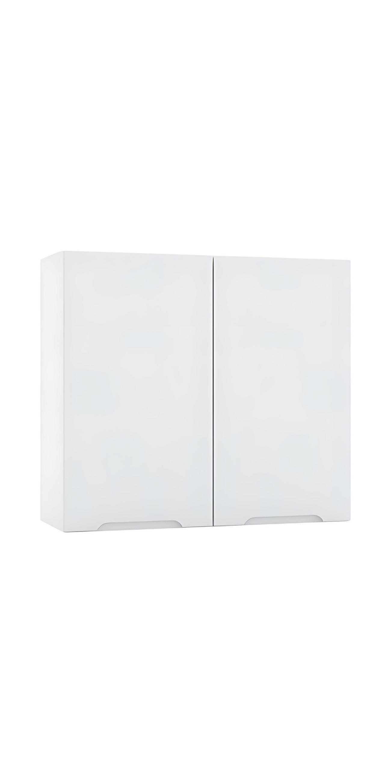 HÄNGESCHRANK W80 - Zivora - Stilvolle Wandlösung - Hellgrau, Holz (80/72/30cm) - ROYAL24_MARKT