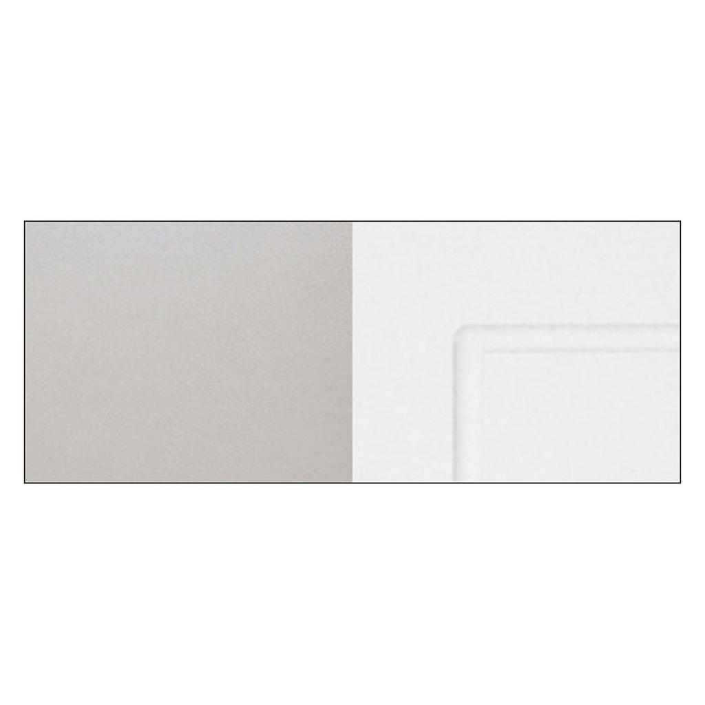 Thumbnail - Feldmann-Wohnen Klapphängeschrank, Weiß, Grau, Holz, 1 Fächer, Rechteckig, 45x36x32.5 cm, Küchen, Küchenmöbel, Küchensch...