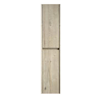 MIDISCHRANK 140x24x30cm Creme, aus Sperrholz mit verstecktem Griff - Creme, Holzwerkstoff (140/30/24cm) - Modfu