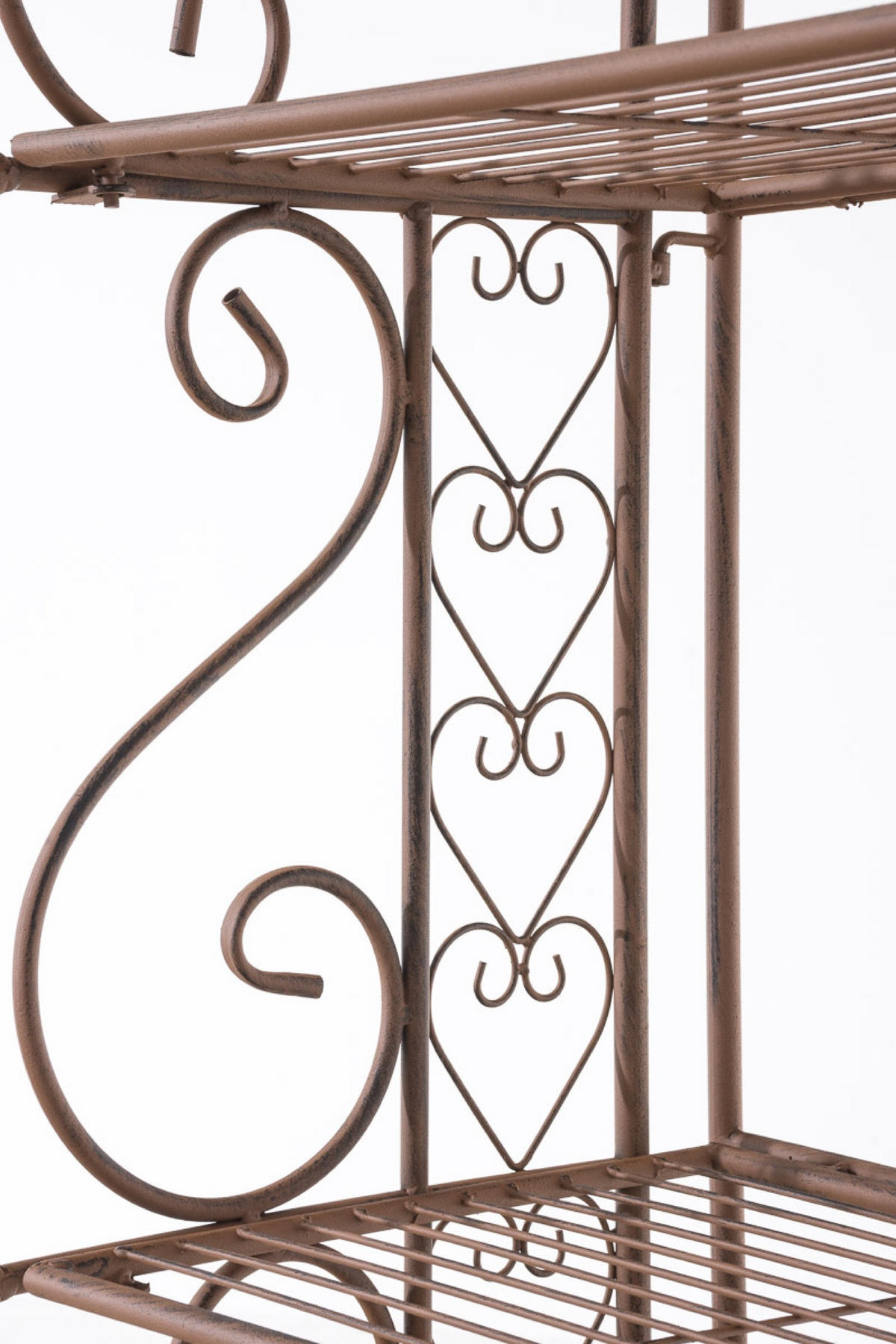 STANDREGAL Anton antik braun - Braun, Metall (61/153/33cm) - TPFGarden