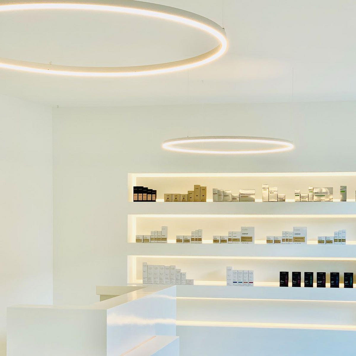 LED-HÄNGELEUCHTE Ring Direkt/Indirekt 5m Schwarz Ø 100cm - Schwarz, Metall (100/100/3.3cm) - s.luce