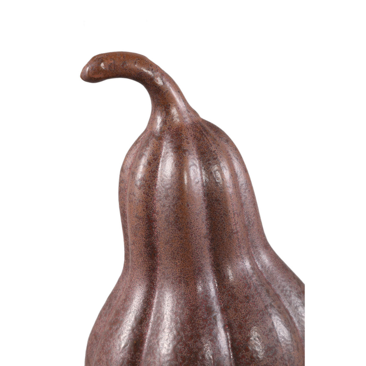 SKULPTUR Julija Braun 13.5/13.5/22cm - Braun, Keramik (13.5/22/13.5cm) - PTMD Collection