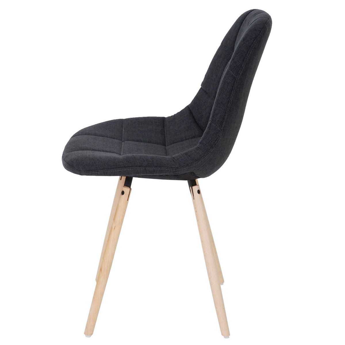 ESSZIMMERSTUHL Anthrazit - Anthrazit, Textil (47/82/53cm) - MCW