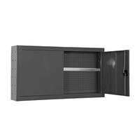WERKZEUGSCHRANK Hängend Amego 1x Fachboden HxBxT 55x90x27,5 cm Metall Abschließbar Anthrazit - Anthrazit, Metall (90/55/27.5cm) - PROREGAL