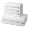 FROTTIERSET Vienna Style Supersoft 6-teilig - Weiß, Textil (50/100cm) - Vossen
