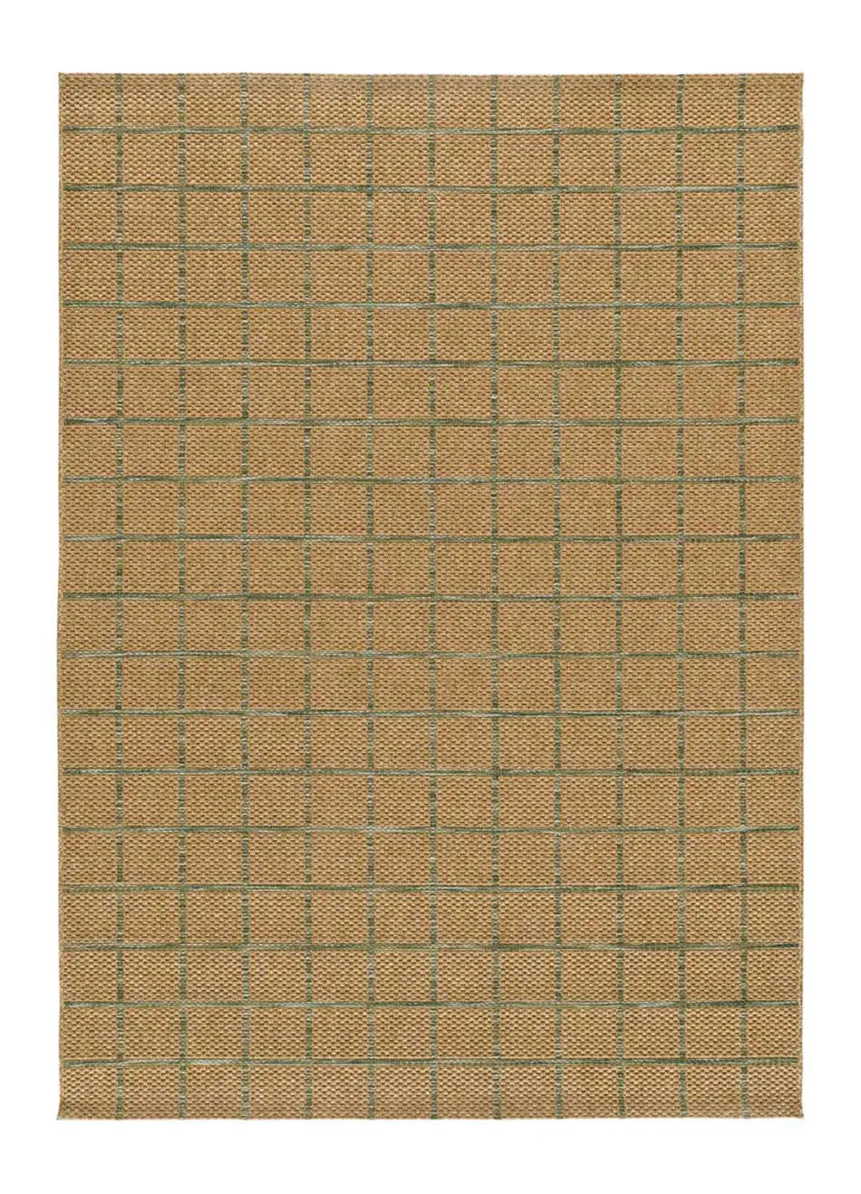 IN- & OUTDOOR-TEPPICH Braun / Grün Pergola 160/230 cm - Braun/Grün, Textil (160/230cm) - Atticgo