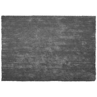 SHAGGY-TEPPICH Demre 230/160 cm - Grau, Kunststoff (160/230cm) - Beliani