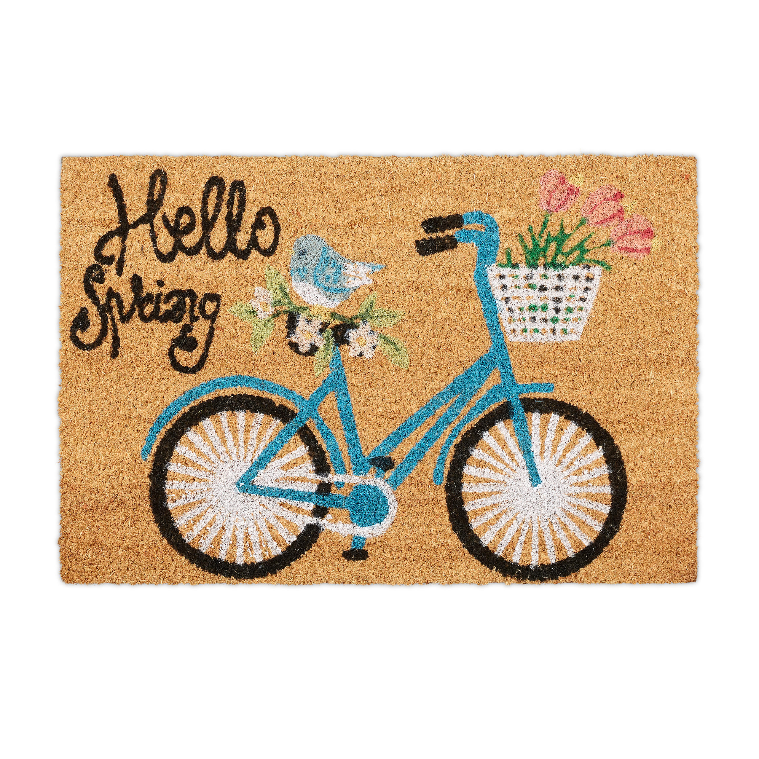KOKOSFUSSMATTE - Multicolor, Kunststoff/Textil (60/40cm) - Relaxdays