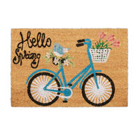 KOKOSFUSSMATTE - Multicolor, Kunststoff/Textil (60/40cm) - Relaxdays