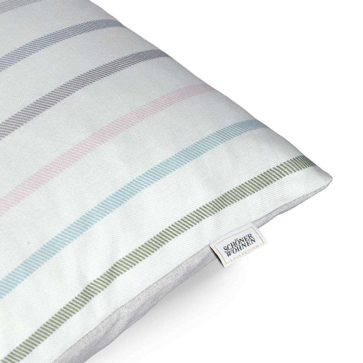 KISSENHÜLLE HAPPY - Multicolor, Textil (38/58cm) - Schöner Wohnen