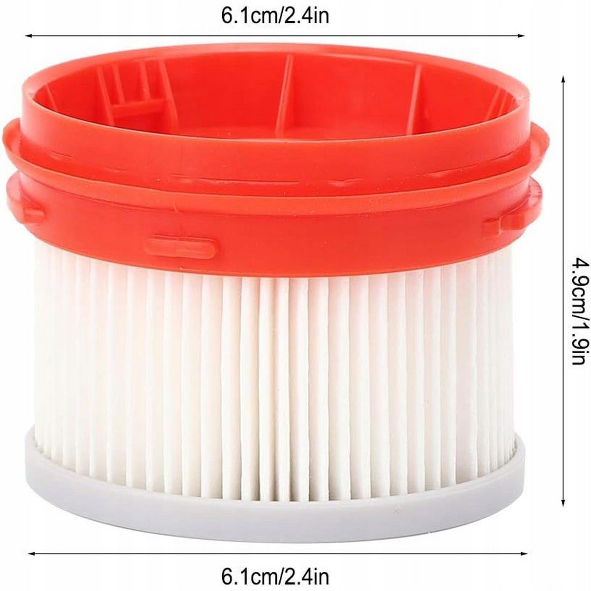 FILTER V9/V9B/V9P/V8/XR/V10/V11/V12 HEPA Ersatzfilter 4er-Set, 99,95% Filtration - Multicolor, Kunststoff/Metall (10/10/10cm)