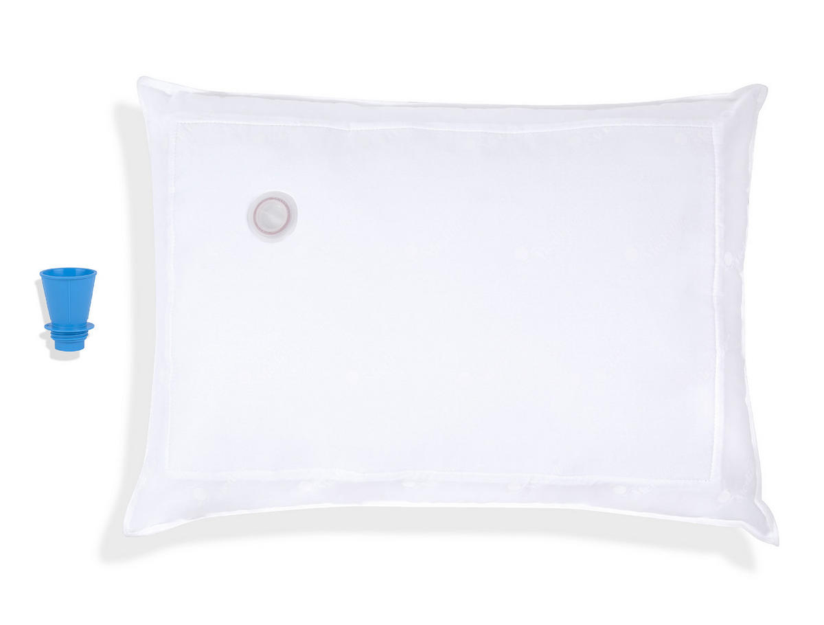 WASSERKISSEN aus Daune 50x70 cm - Weiß, Textil (50/70cm) - Mediflow