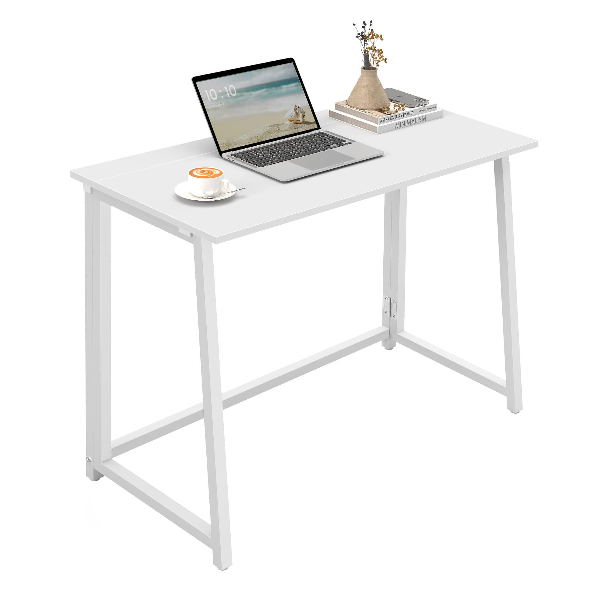 SCHREIBTISCH in weiß - Weiß, Holzwerkstoff (80/40/75cm) - Home Collective