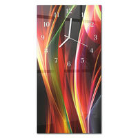 WANDUHR 30x60 cm - Kaffeemaschine - Multicolor, Glas (30/60/0.4cm) - TULUP