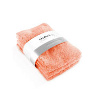 GÄSTEHANDTUCH 3er Set Pura Coral - Koralle, Textil (30/50cm) - Herzbach Home