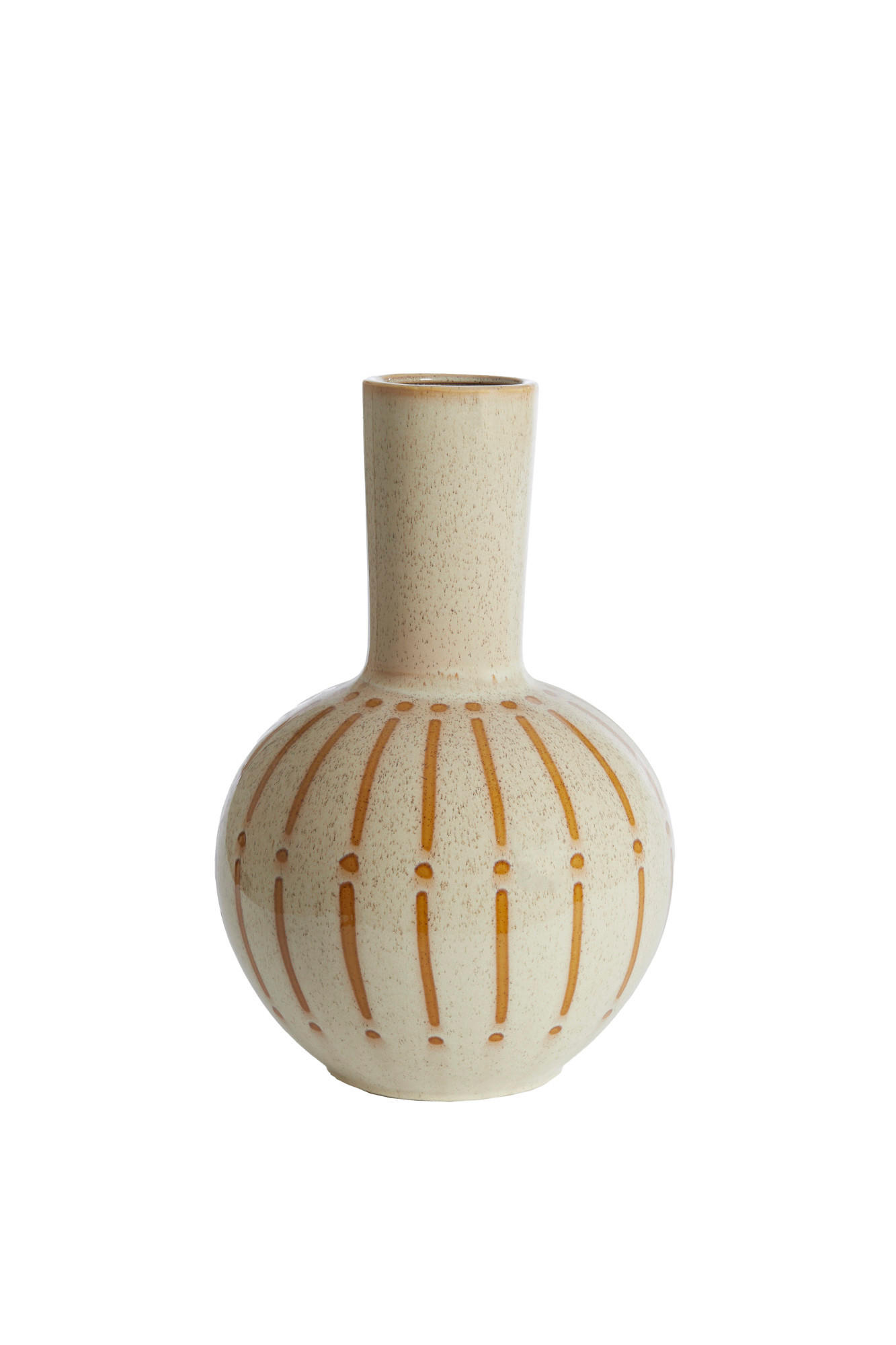 VASE Ulloa Braun Ø34/52 cm - Braun, Keramik (52cm) - Light & Living