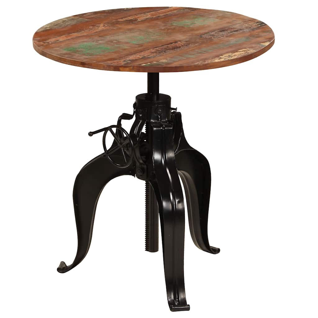 BARTISCH Altholz Massiv 75/(76-110) Cm - Braun, Holz (75/110/75cm) - vidaXL